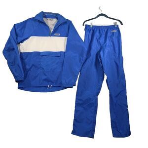 VTG HIND Track Suit Pullover Jacket Pull On Pants Size M 4060 Unisex Windbreaker